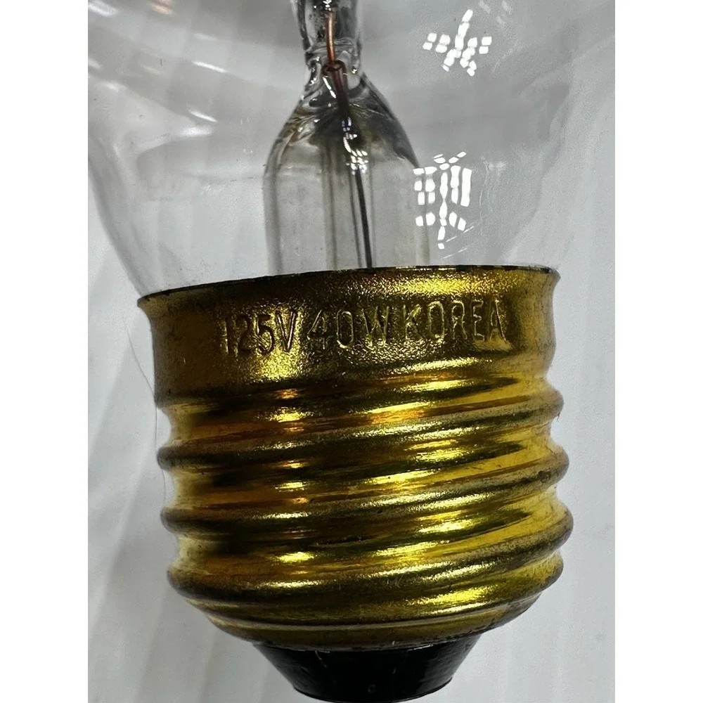 VTG G-25 Clear Top Quality Bulbrite Globe-Light Decorative Bulb‎ 40 W Bulb Rite